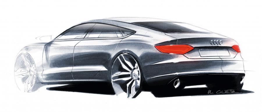 Эскиз Audi A5 Sportback 3.0 TDI Quattro 2009 года  (фото 16 из 40)